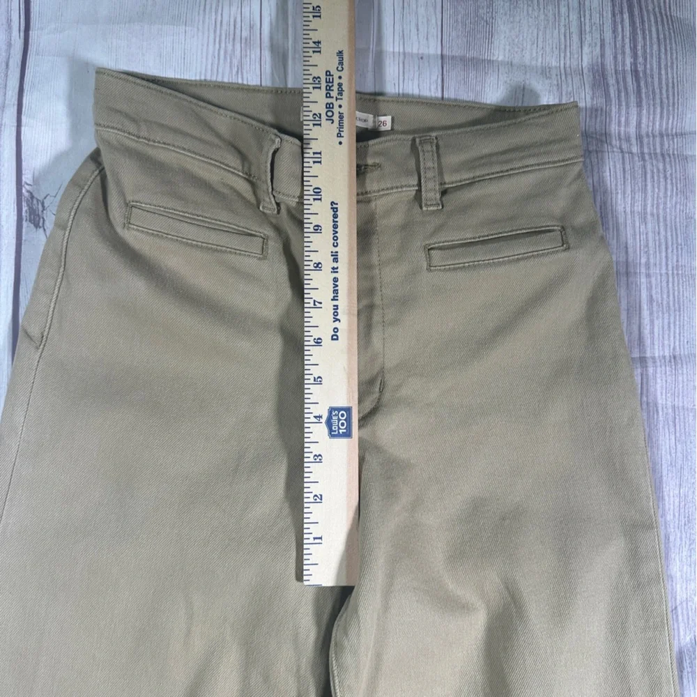 Women’s Levi’s Ribcage Wide Leg Cropped Pants Size 26 x 26